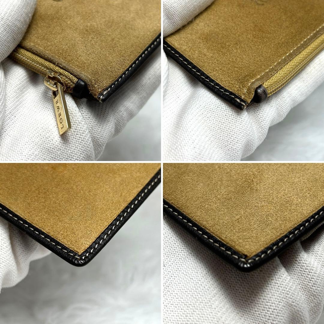 【最終値下げ】⭐️LOEWE ケース スウェード カーキ