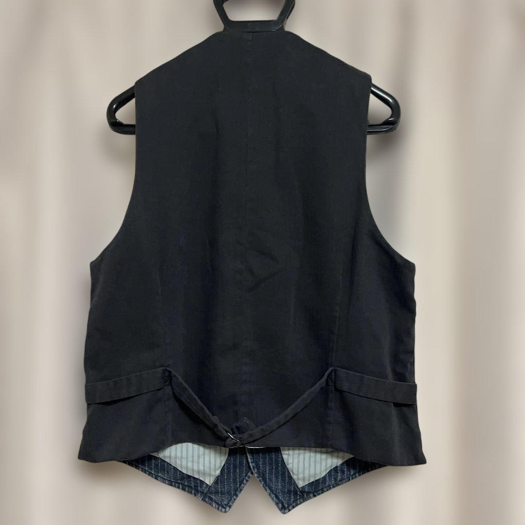 Ralph Lauren ラルフローレン　ストライプ　デニム　ベスト M RRL