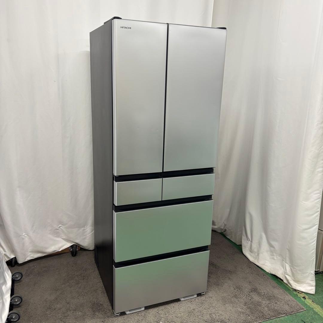 906❤️冷蔵庫　日立　500-600ℓ　大型　フレンチドア　綺麗　安い　設置無料