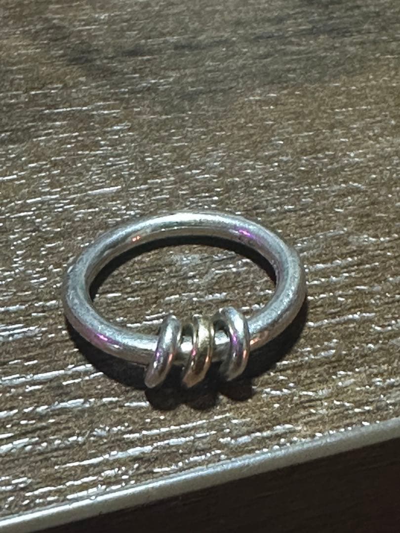 スピネリキルコリン Spinelli Kilcollin シルバーk18リング