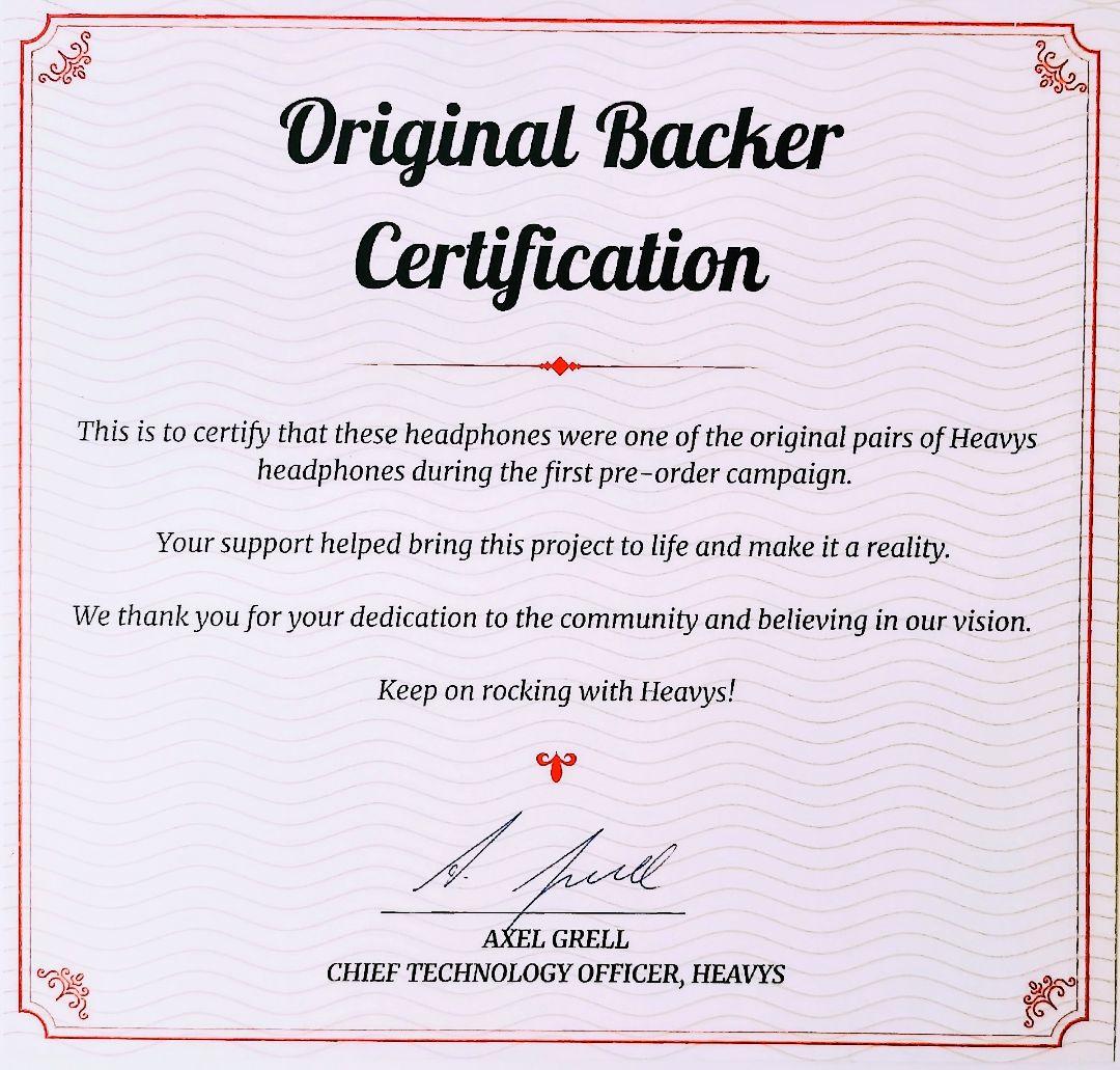 【HEAVYS】高音質 ヘビーメタル専用ヘッドホン