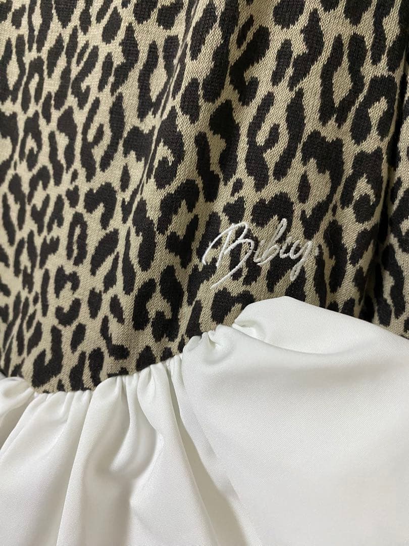【正規品】Bibiy. EFFIE PEPURAMU LEOPARD TOP
