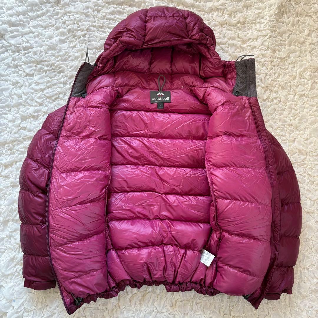 廃盤カラーパープル　mont-bell アルパインダウンパーカー