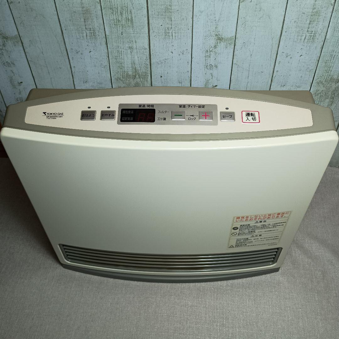 ノーリツ ガスファンヒーター 都市ガス用12A/13A ガスホース5ｍ付き