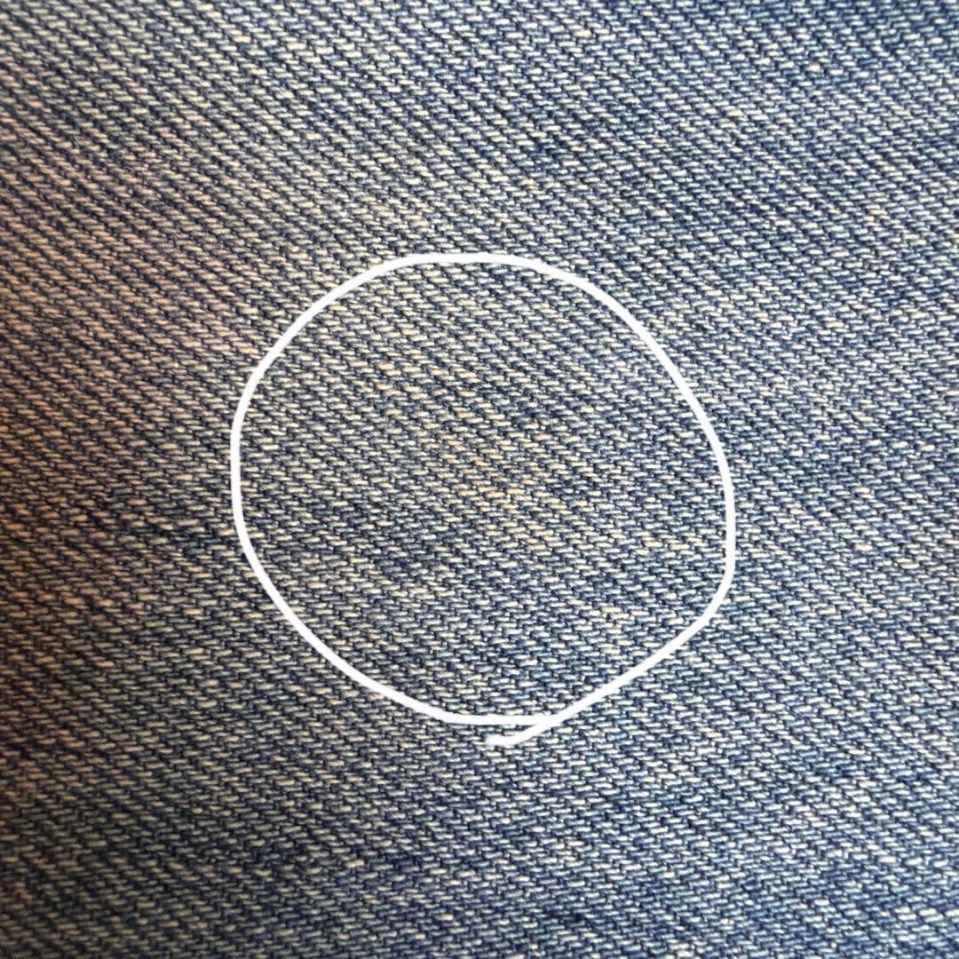 CHANEL ライトブルーデニムパンツ　36