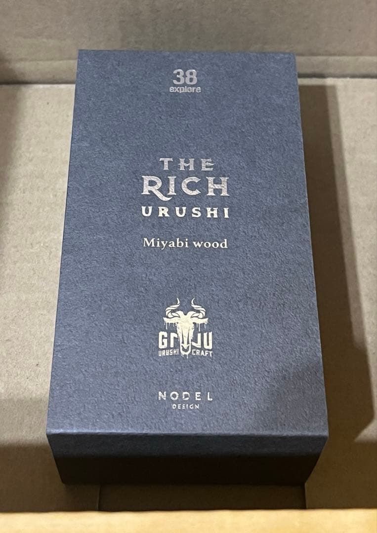 miyabi wood THE RICH urushi 38灯　真鍮　GNU 漆