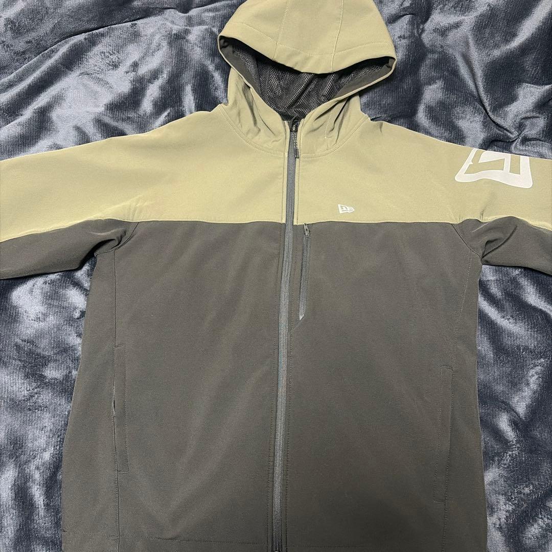 ニューエラ（NEW ERA） シェルジャケット フラッグロゴ　セットアップ