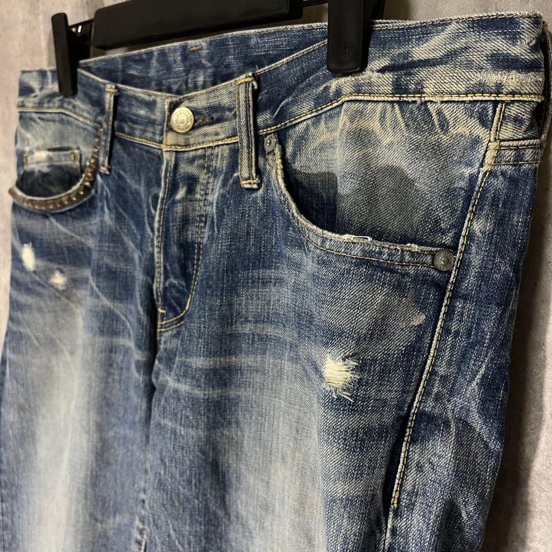 k*u様 HYSTERIC GLAMOUR × XXX コラボ デニムパンツ