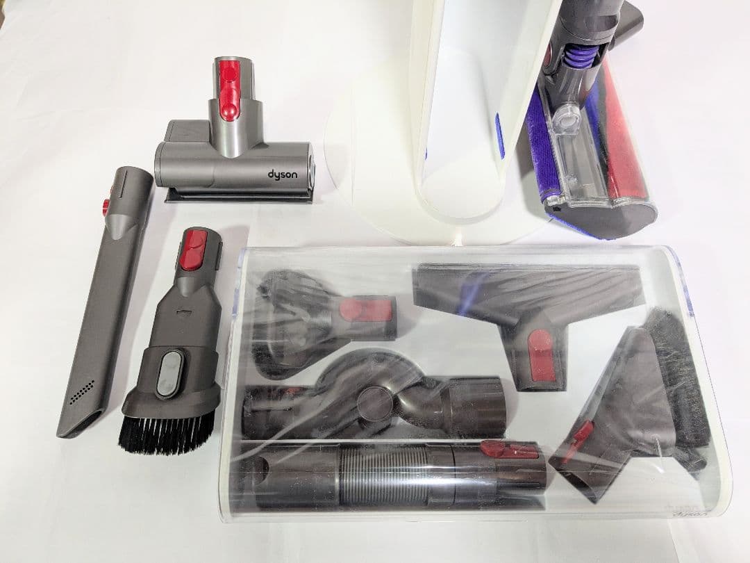 【55分稼働】ダイソン掃除機V10 スタンド付きフルセット 動作品　①