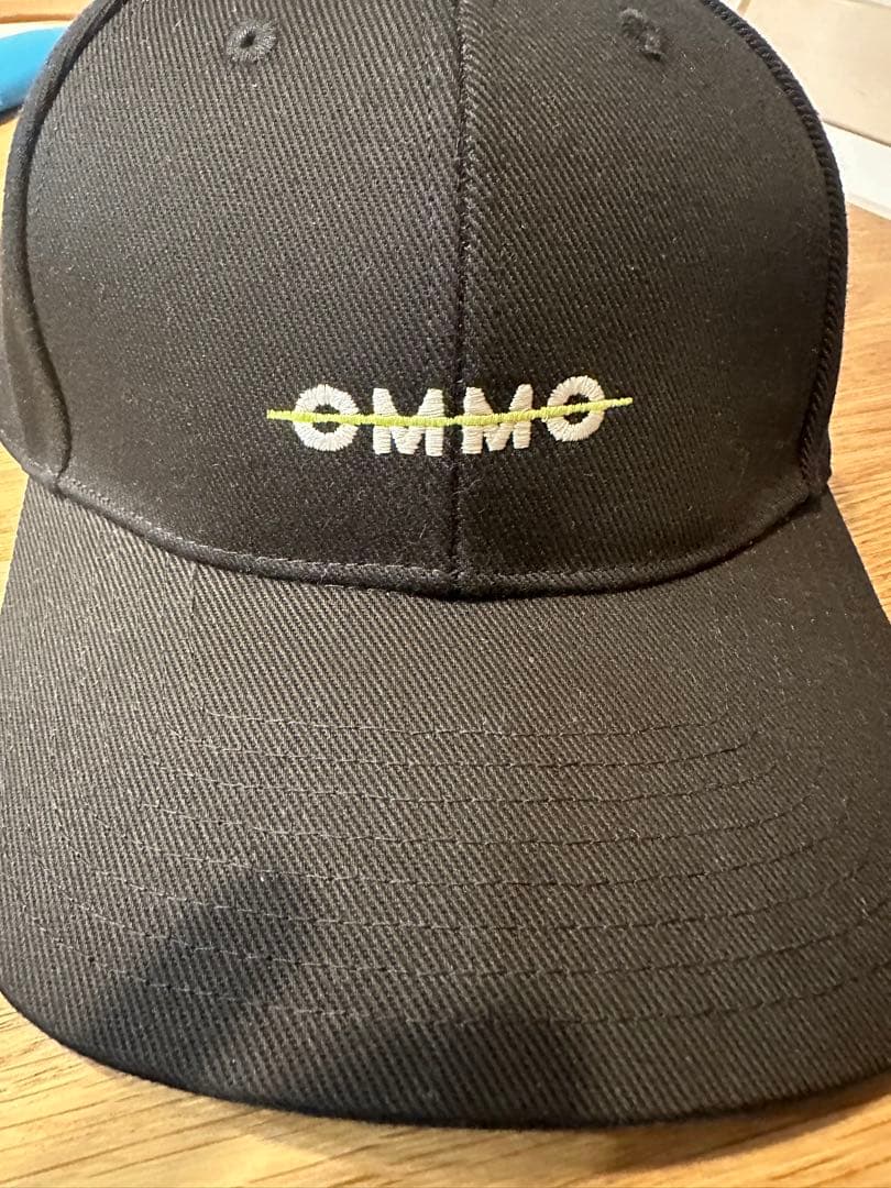 OMMO LOGO CAP BLACK オーエムエムオー ロゴ　キャップ