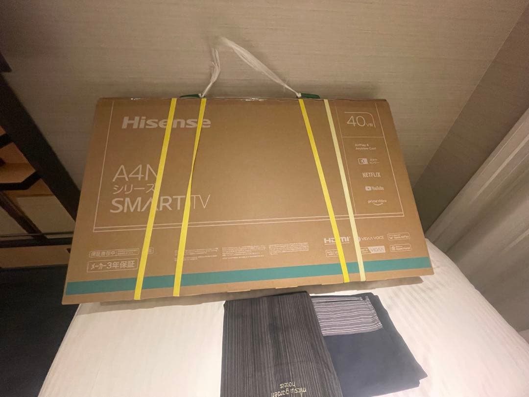 oki♡maハイセンス テレビ 40vA4N