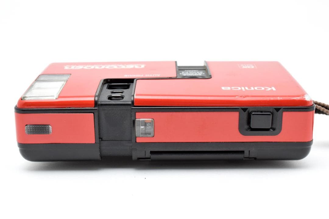 Konica RECORDER レッド コンパクトフィルムカメラ
