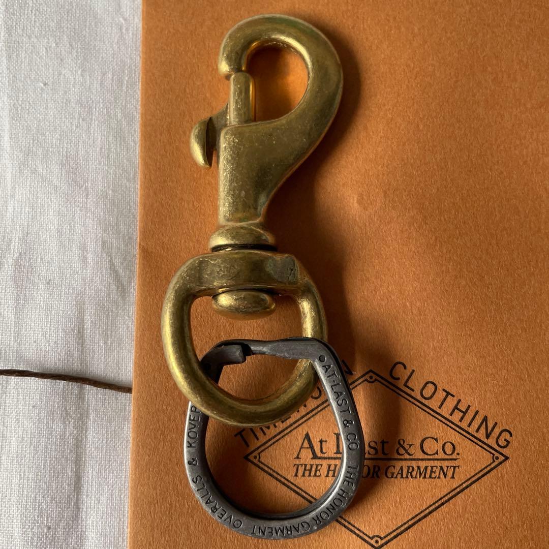 新品　アットラスト　TIMEWORN ATLAST キーリング