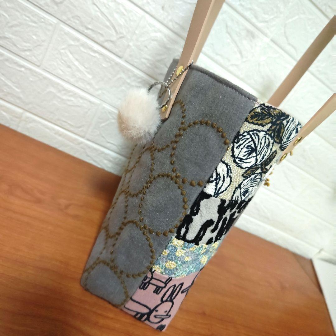 ハンドメイド　ミナペルホネン　バッグ　スーちゃん