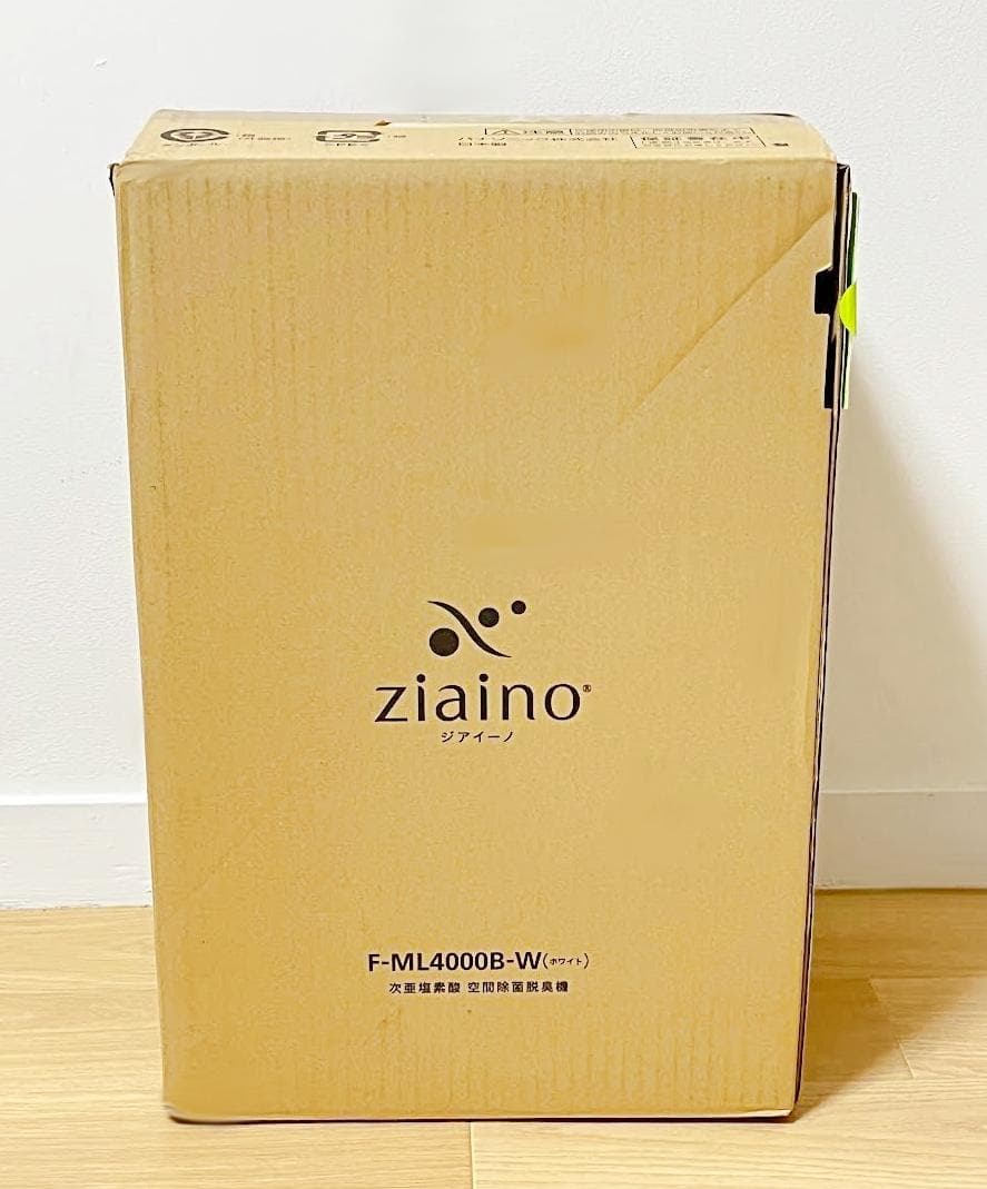 【美品】 ジアイーノ F-ML4000B-W 次亜塩素酸 空間除菌脱臭機