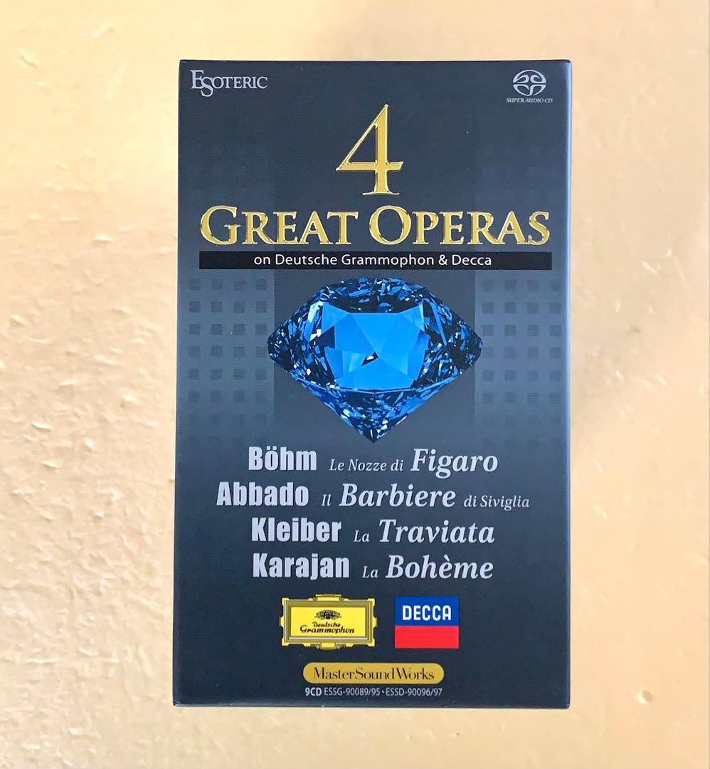 ESOTERIC エソテリック SACD 4グレイトオペラズ フィガロの結婚 他