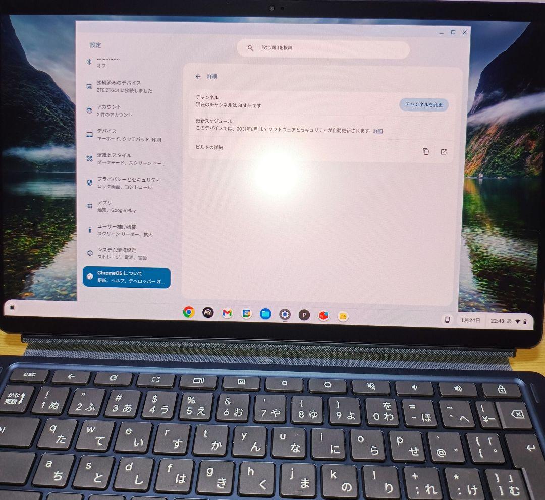 Chromebook本体 Lenovo ideapad duet 560 RAM4GB ROM128GB