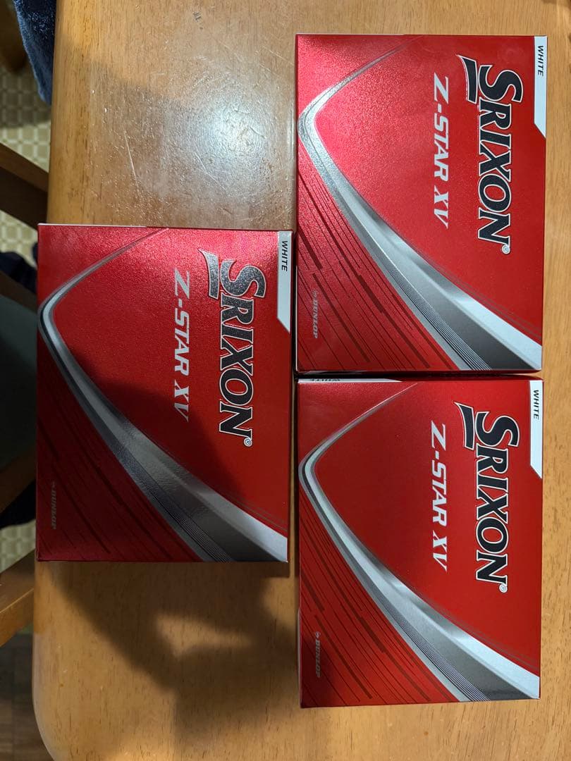 NK 新品未使用スリクソンSRIXONZ-STAR XV ホワイト6ダース