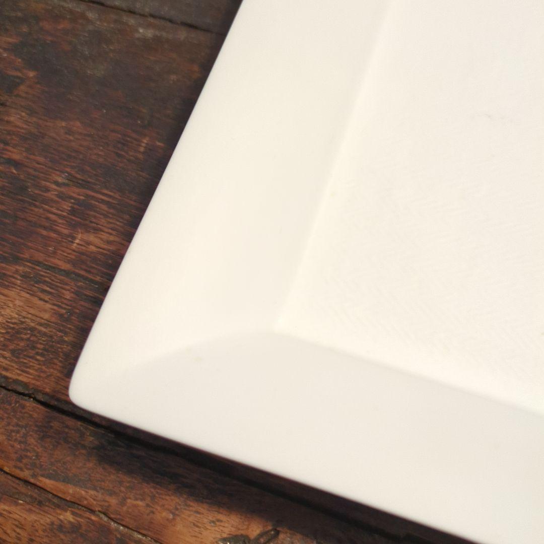 真*理様 エルメス　ヴィドポッシュ　トレイ　シェブロン　マルチトレー　陶器　セリ