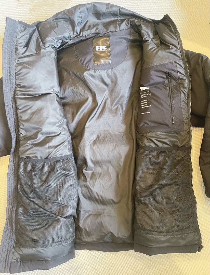 FTC新品PERTEX® HOODED PUFFY JACKET（BLACK）
