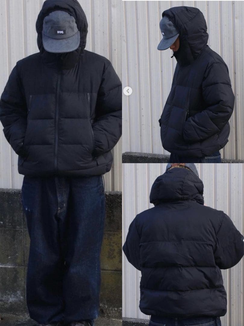FTC新品PERTEX® HOODED PUFFY JACKET（BLACK）