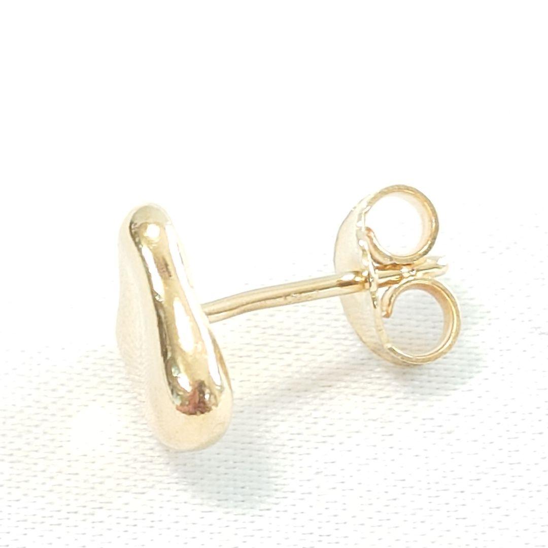 ティファニー K18 フルハート ピアス 片耳用 6736