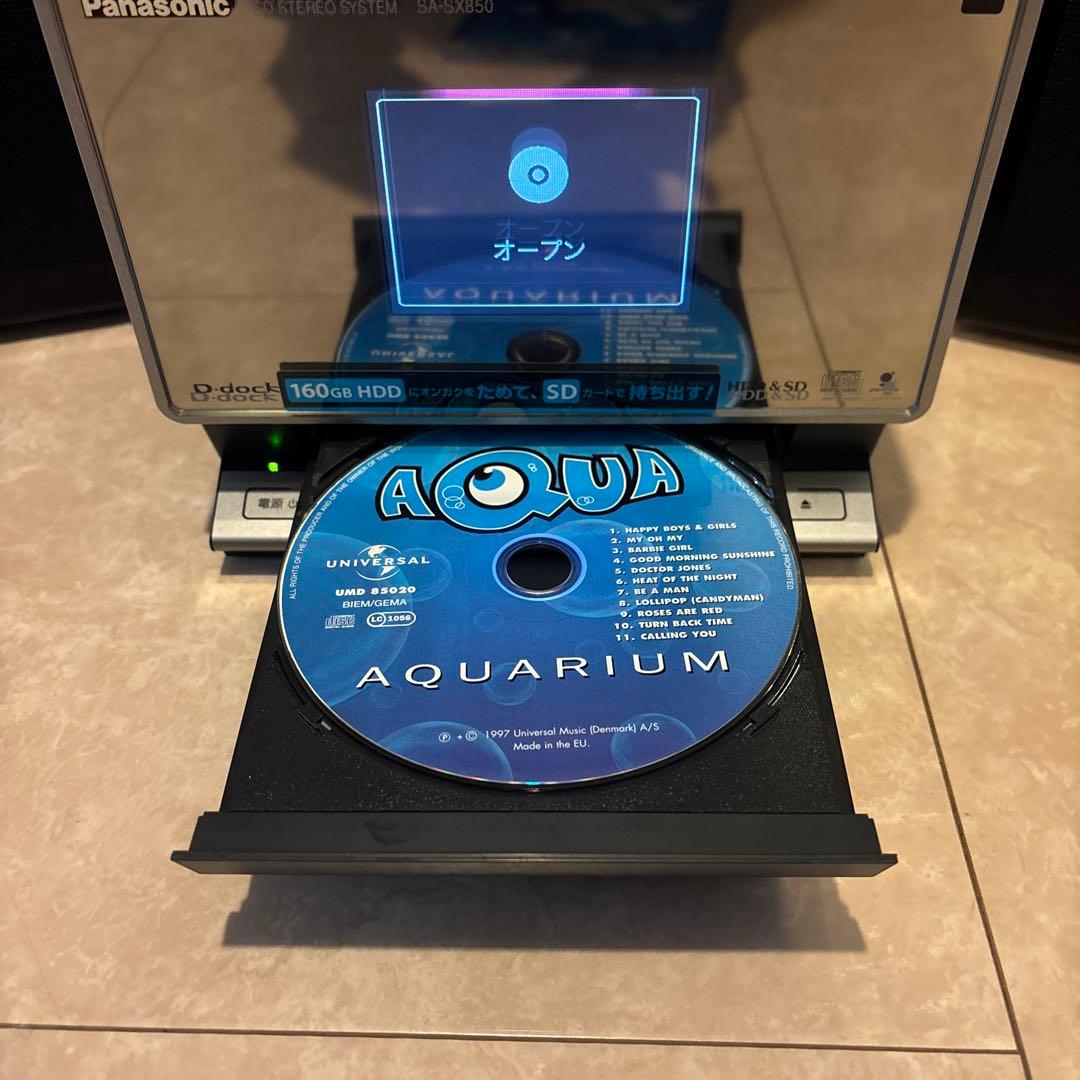 ラジオ・コンポ Panasonic D-dock SA-SX850 HDD&SD 160G