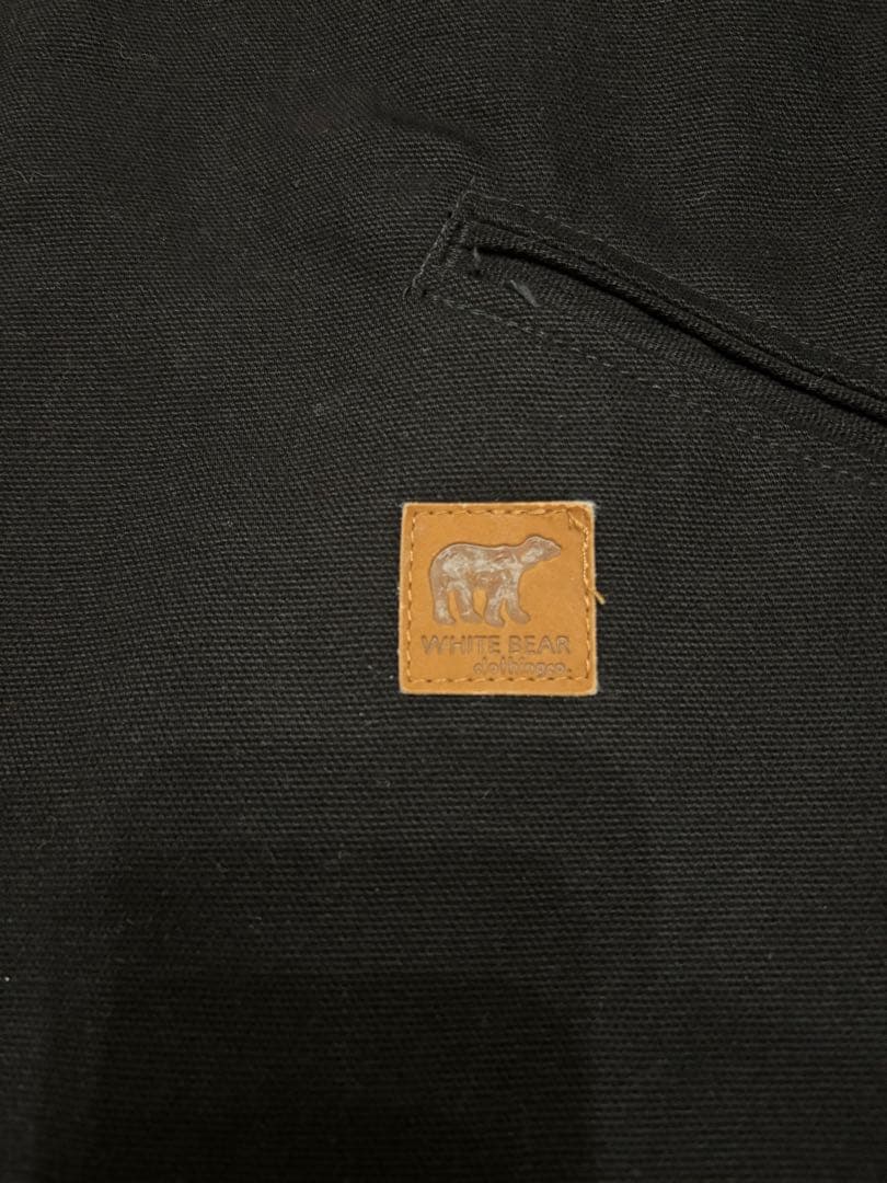 【超美品】デトロイトジャケット ダックワークジャケット ブラック Lサイズ