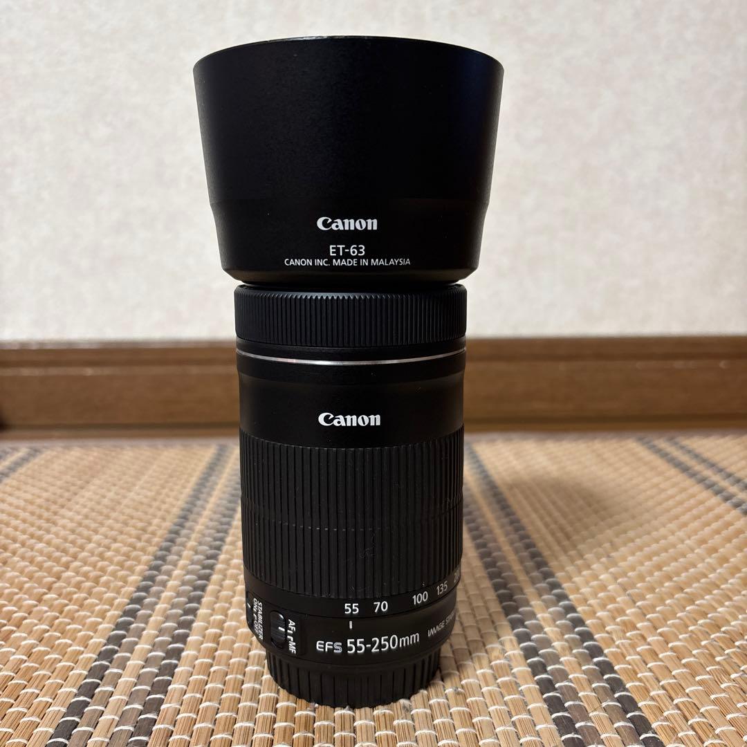 【美品】 Canon EF-S55-250mm F4-5.6IS STM