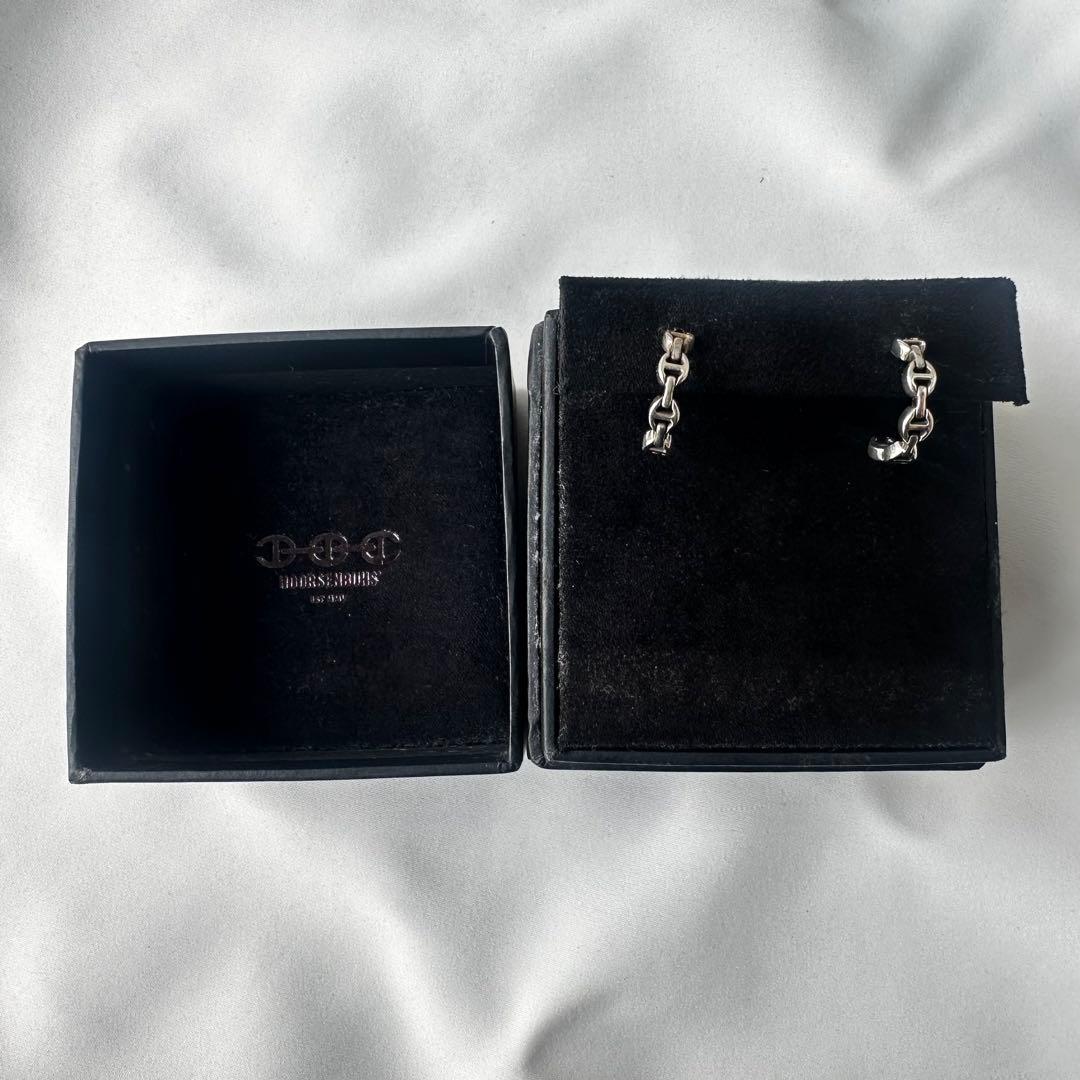 HOORSENBUHS MICRO CRESCENT EARRINGS ピアス