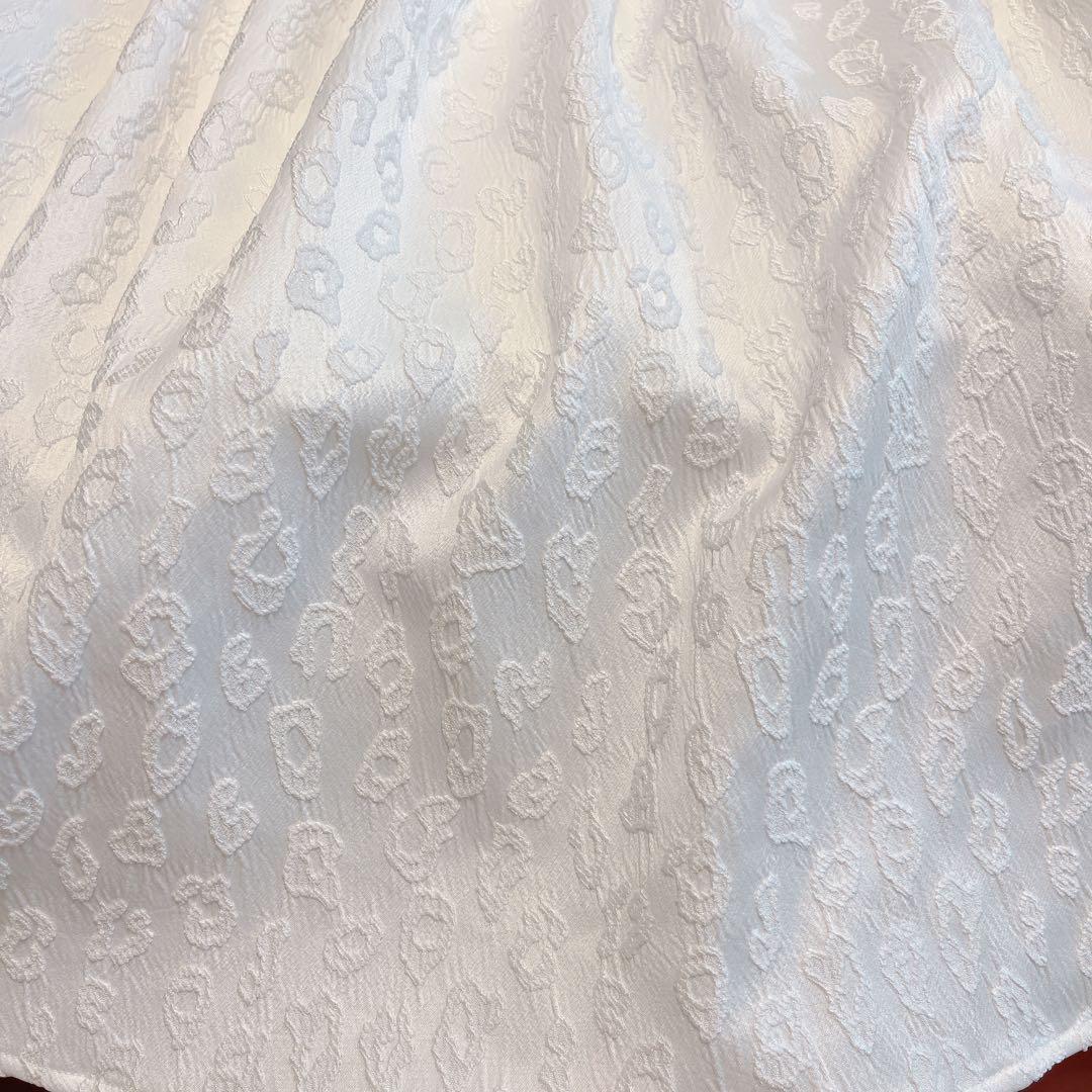 lillilly.pain.リボンワンピース.白