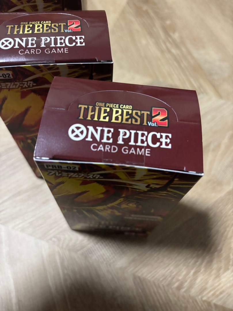 S*g様 【テープ付き】ワンピースカード　ザ・ベスト2 【3BOX】