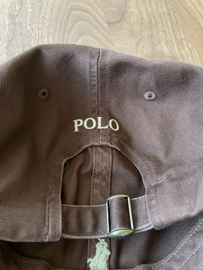 Polo Ralph Lauren ブラウンキャップ