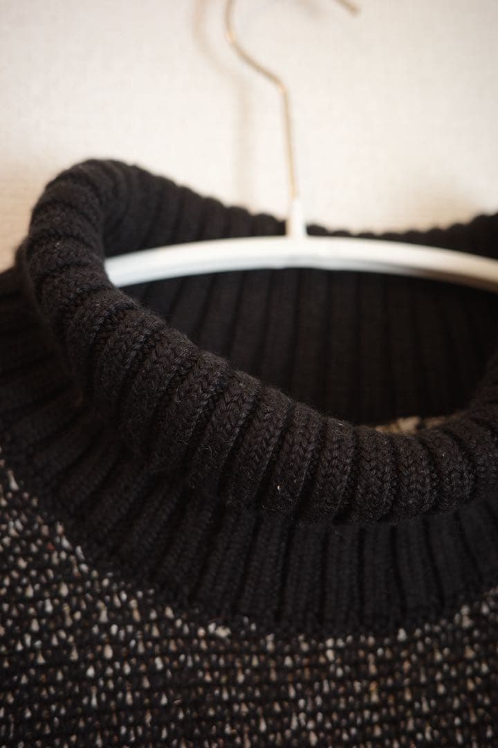 tunica 雷鳥ニット ブラック 黒