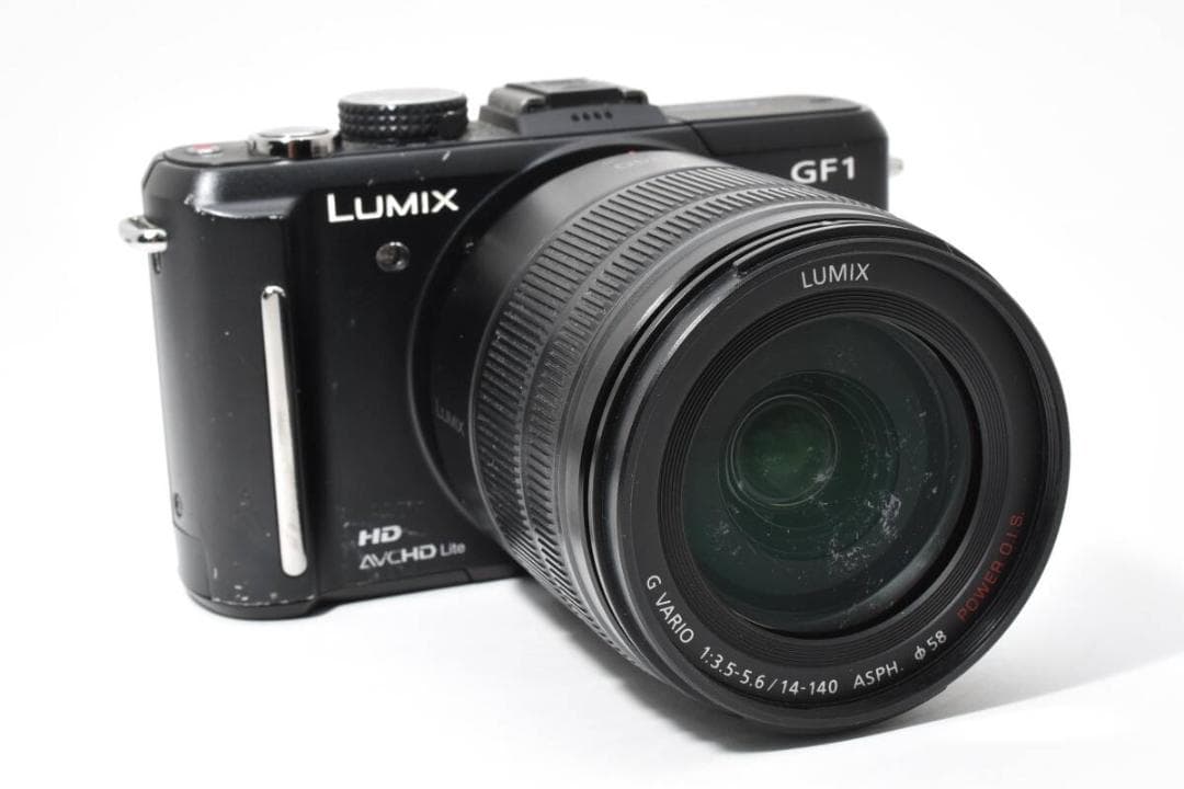 デジタルカメラ Panasonic LUMIX DMC-GF1 VARIO 14-140mm