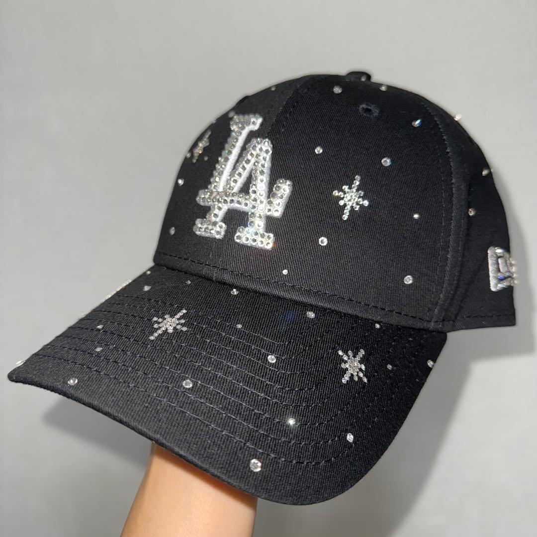 LAロゴ スワロフスキー NEWERA 9FORTY