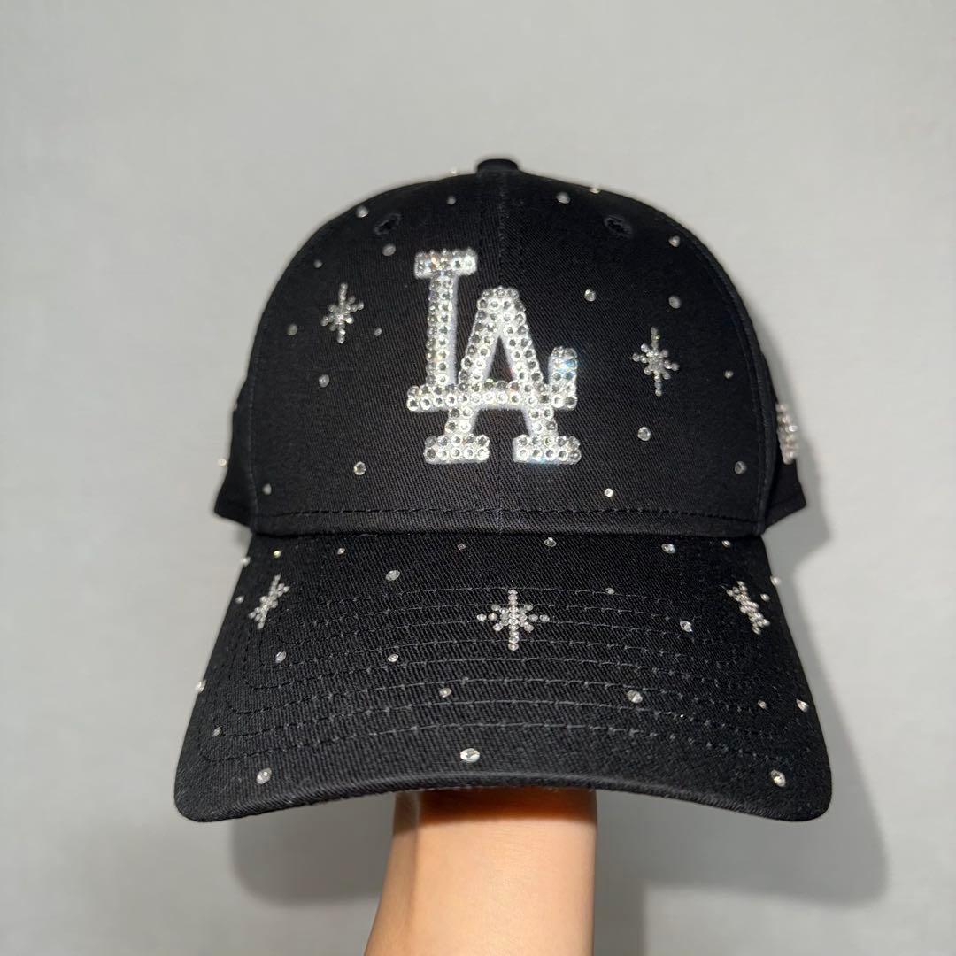 LAロゴ スワロフスキー NEWERA 9FORTY