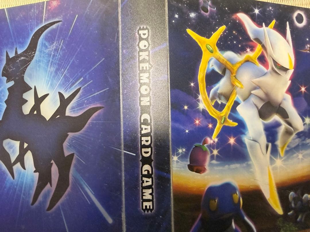 実家のポケモンカードセットとパック多数