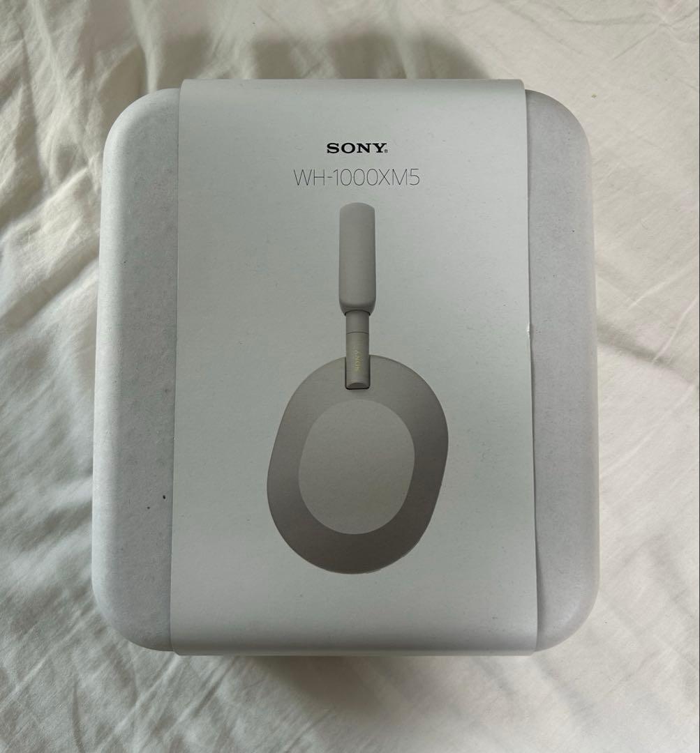 SONY WH-1000XM5-SM プラチナシルバー【箱付き】