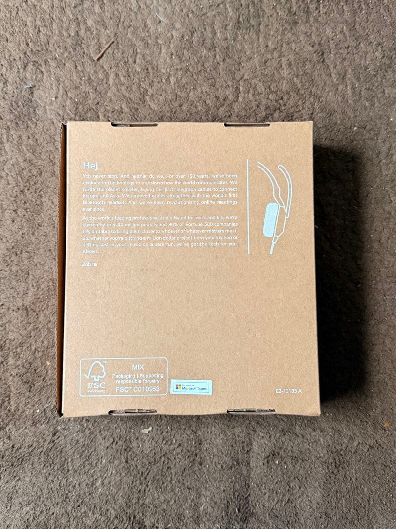 Jabra Evolve2 50 有線ヘッドセット