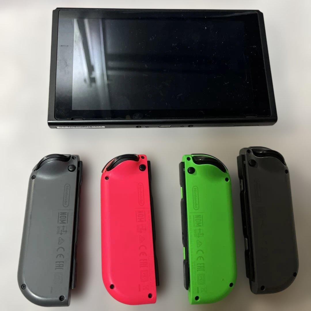 H*o様 大人気Nintendo Switch 本体 ジョイコン付き（全4個）箱