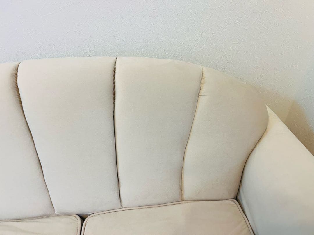 ロマンティックプリンセス　クラシカル　シェルソファ　アイボリー ソファ貝殻お姫様