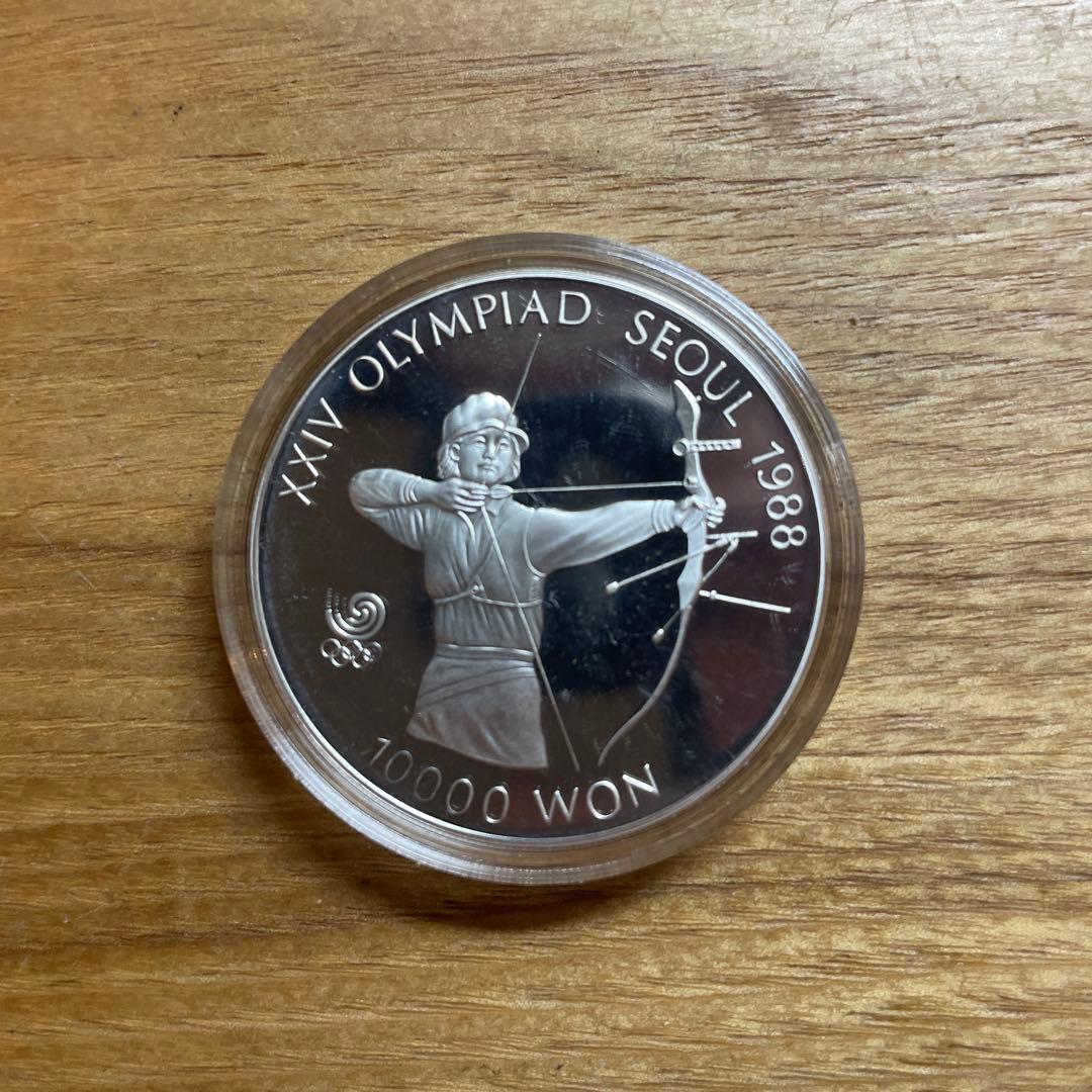 コ*ニ様 1988年ソウルオリンピック 記念硬貨セット