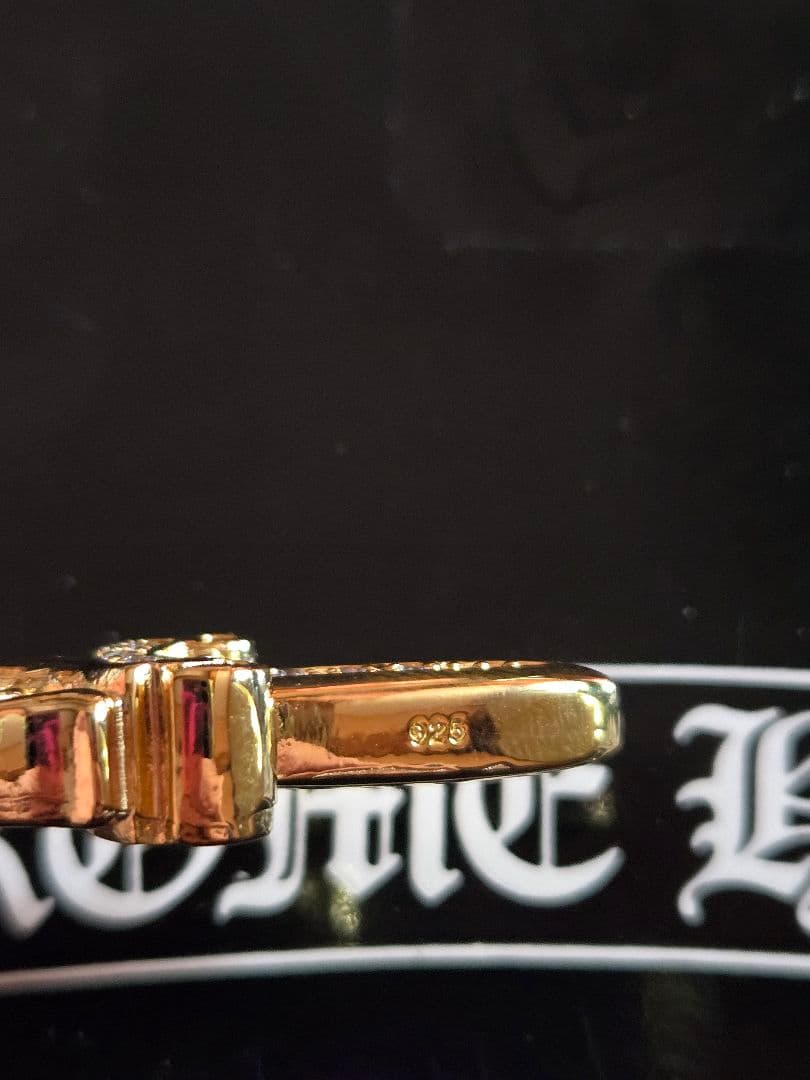 クロムハーツ 22k ダブルダガー ペンダント