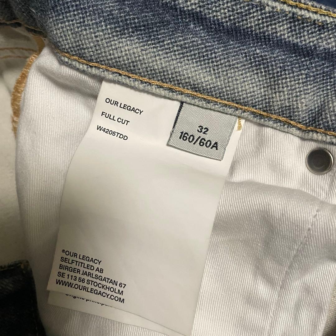 パンツ our legacy full cut denim