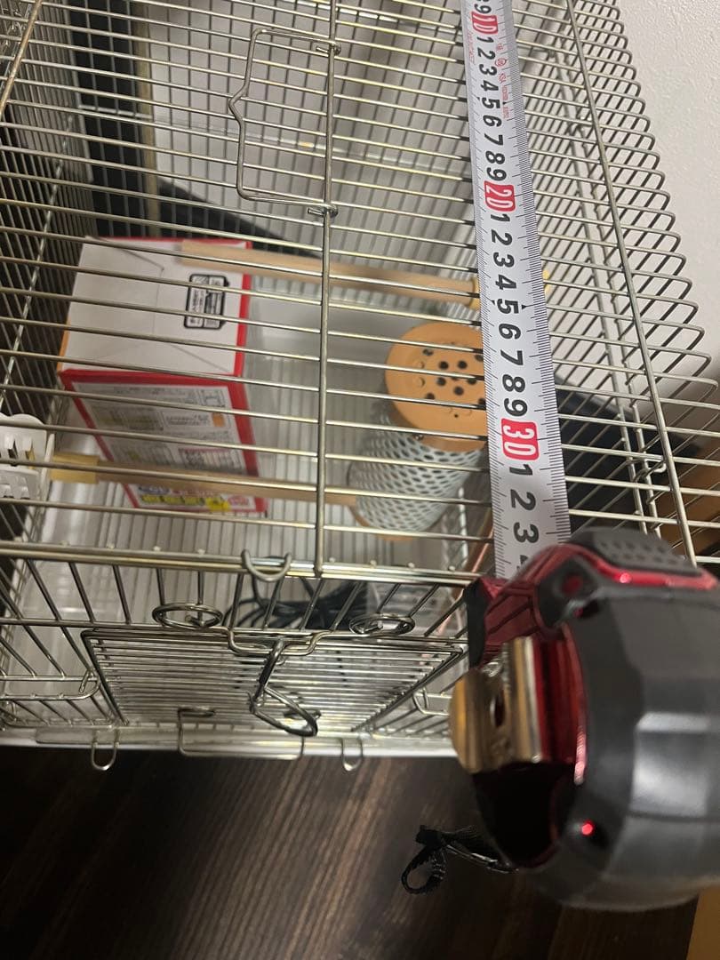 HOEI 中型鳥かご 保温電球付き
