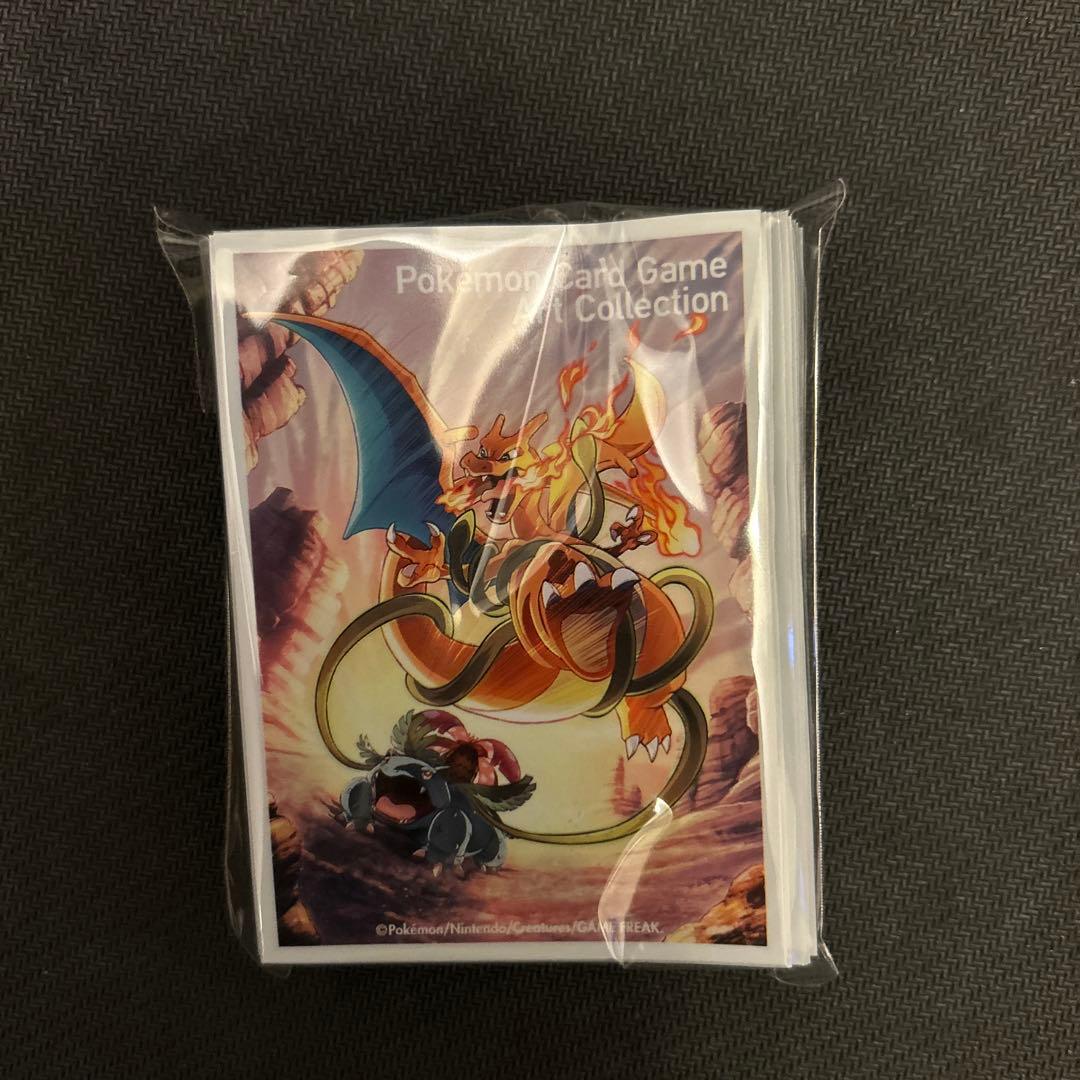 ポケモンカード デッキシールド リザードン vs フシギバナ 62枚