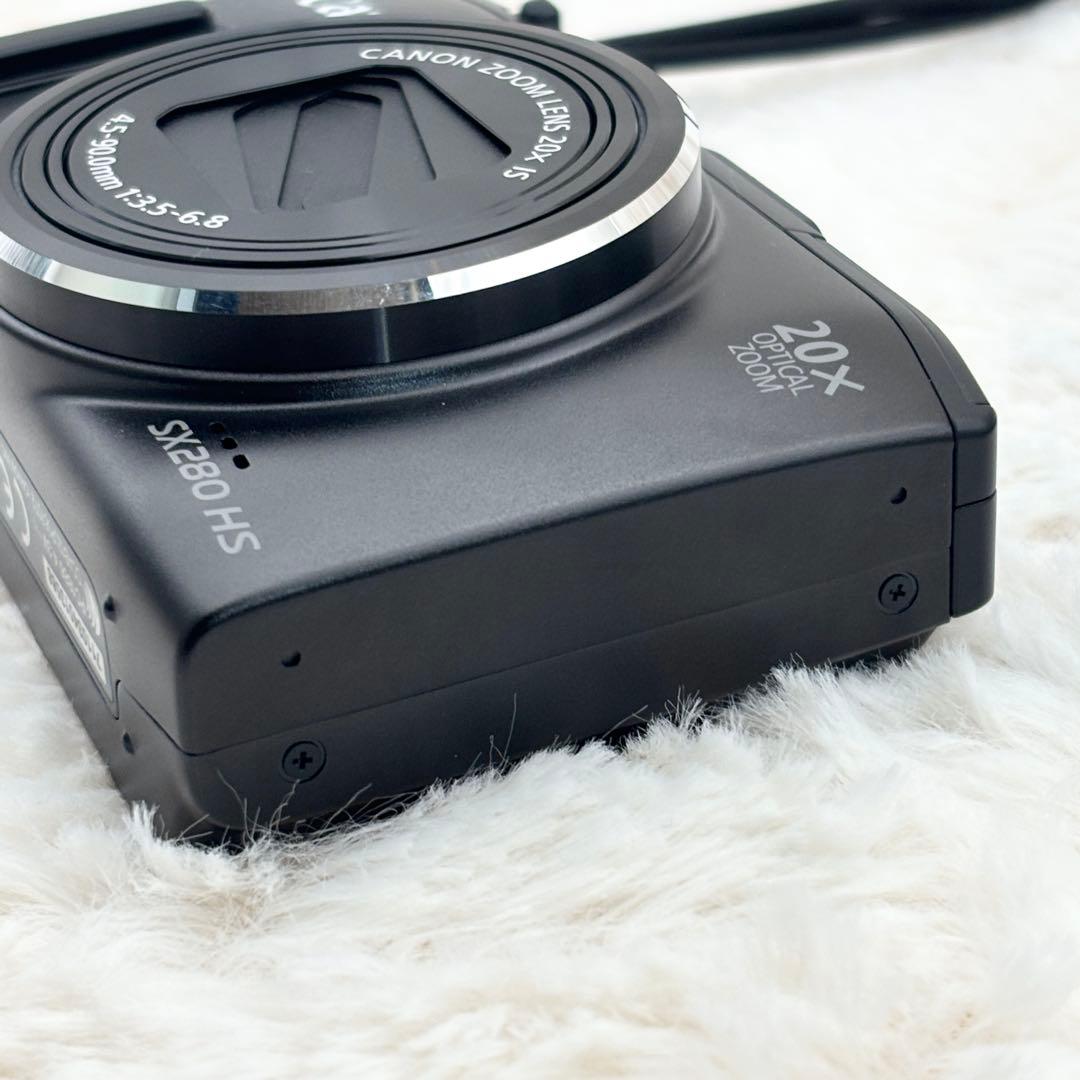 極美品✨ 実写美⭕️ Canon PowerShot SX280 HS ブラック