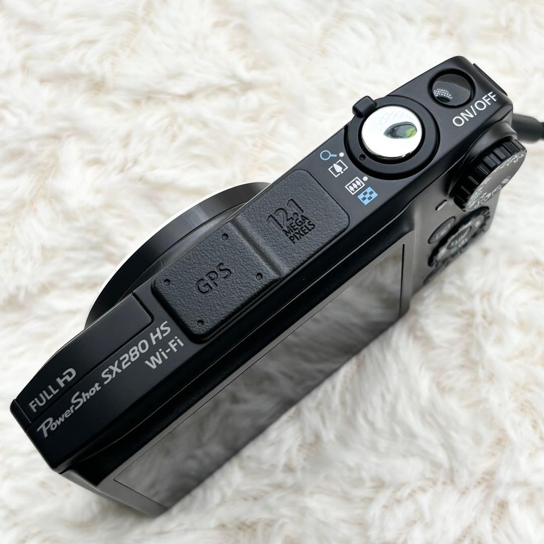 極美品✨ 実写美⭕️ Canon PowerShot SX280 HS ブラック