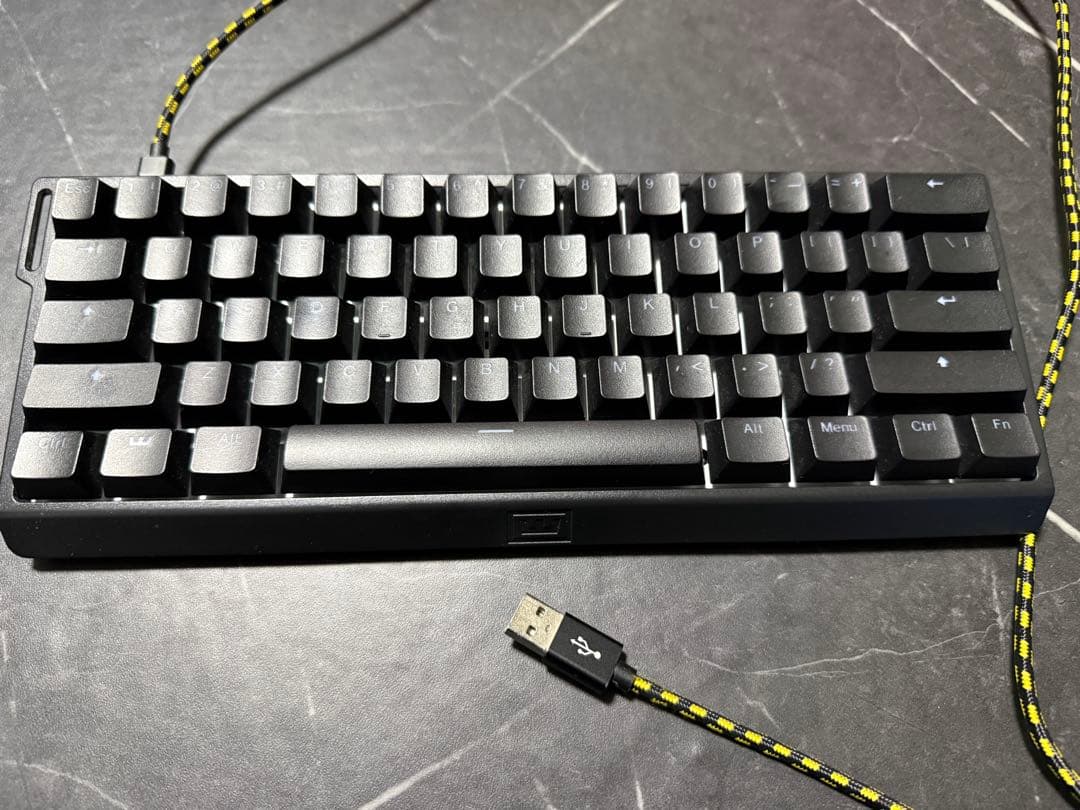 ラピトリキーボード Wooting 60HE 少しカスタム済み